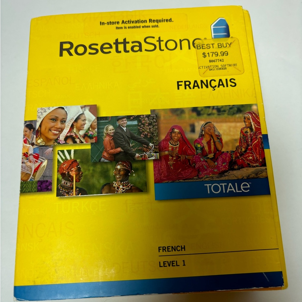 Rosetta Stone French level 1